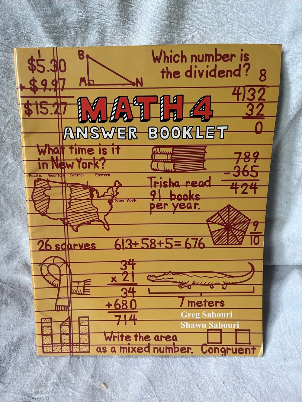 Teaching Textbooks Math 4 Answer Key Booklet 4th grade homeschool math
